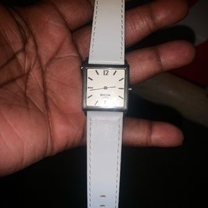 Boccia woman watch in very good cond genuine leather on it original watch band:)